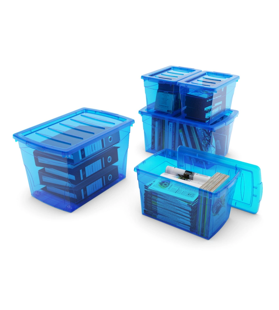 CONTENITORE OMNIBOX S AZZURRO